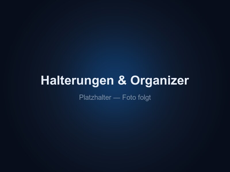 Halterungen und Organizer aus dem 3D-Drucker